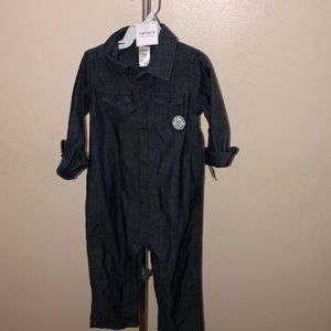 Carters denim jumpsuit